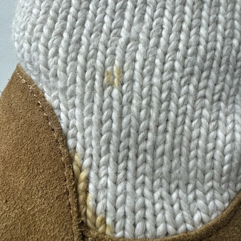 UGG Kids Ugg Boots. Sweater& Suede Material. Size 10. Good Condition